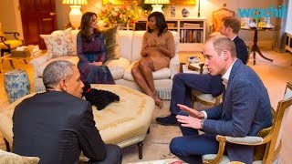 The Obama's Meet The Royal Family