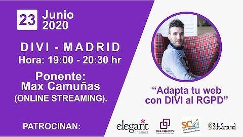 Cómo legalizar y adaptar al RGPD una Web hecha con Divi