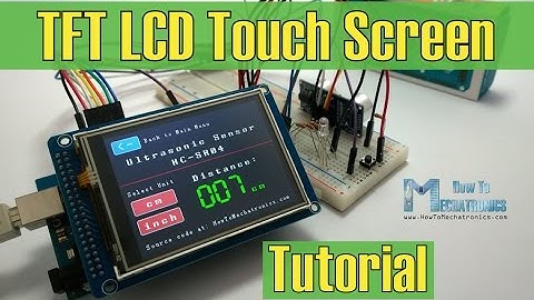 Arduino TFT LCD Touch Screen Tutorial