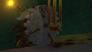 Fallout-style vault door opening | Blender animation