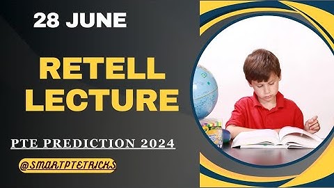 PTE RETELL LECTURE June 2024 ||  Retell lecture Templates June 2024