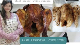 Begini Cara Membuat Ayam Panggang Kampung yang Lezat, Spicy dan Juicy |Javanese Grilled Chicken. 