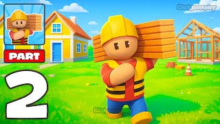 House Builder - Gameplay Walkthrough Part 2 - Build Dream Apartement And House City (iOS, Android) screenshot 4