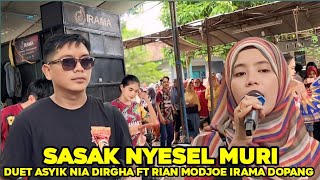 Duet Nia Dirgha Ft Rian Modjoe Sasak Nyesel Muri Versi Irama Dopang2025
