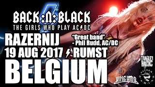 Bedlam in Belgium with BACK:N:BLACK (BE)!