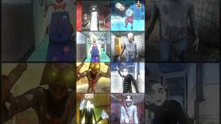 Granny Vs Scary Doll Vs Ice Scream 7 Vs Grandpa Vs Death Park 1 | Jumpscare Battle #granny #grandpa