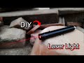 How to Make Laser Light at Home || DIY Rechargeable Laser Light
