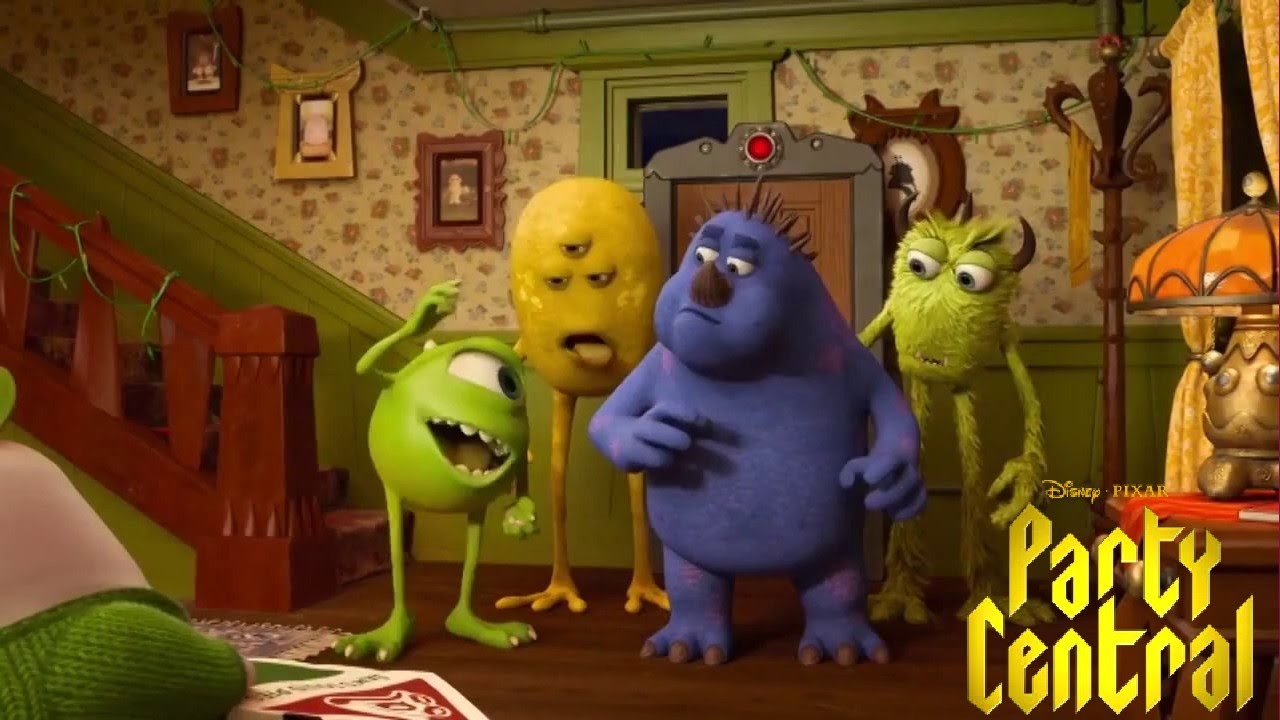 Party Central 2013 Disney Pixar Monsters University Animated Short Film