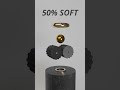 0% vs 100% Softness Gold Sphere Satisfying Simulation | Blender3D #3dart