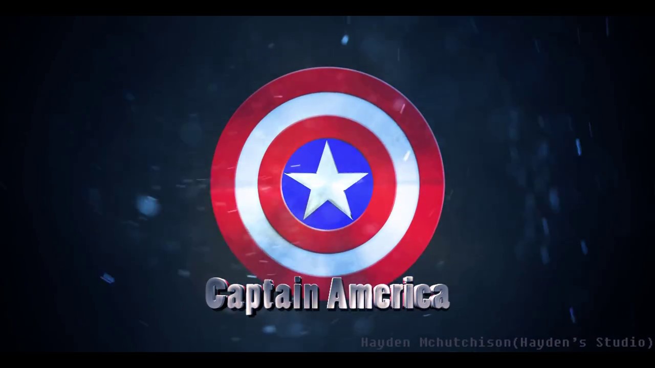 After Effects Practice 1: Captain America Logo