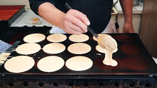 Japanese Red-Bean Pancake - Dorayaki ∥ どらやき ∥Japanese Street Food