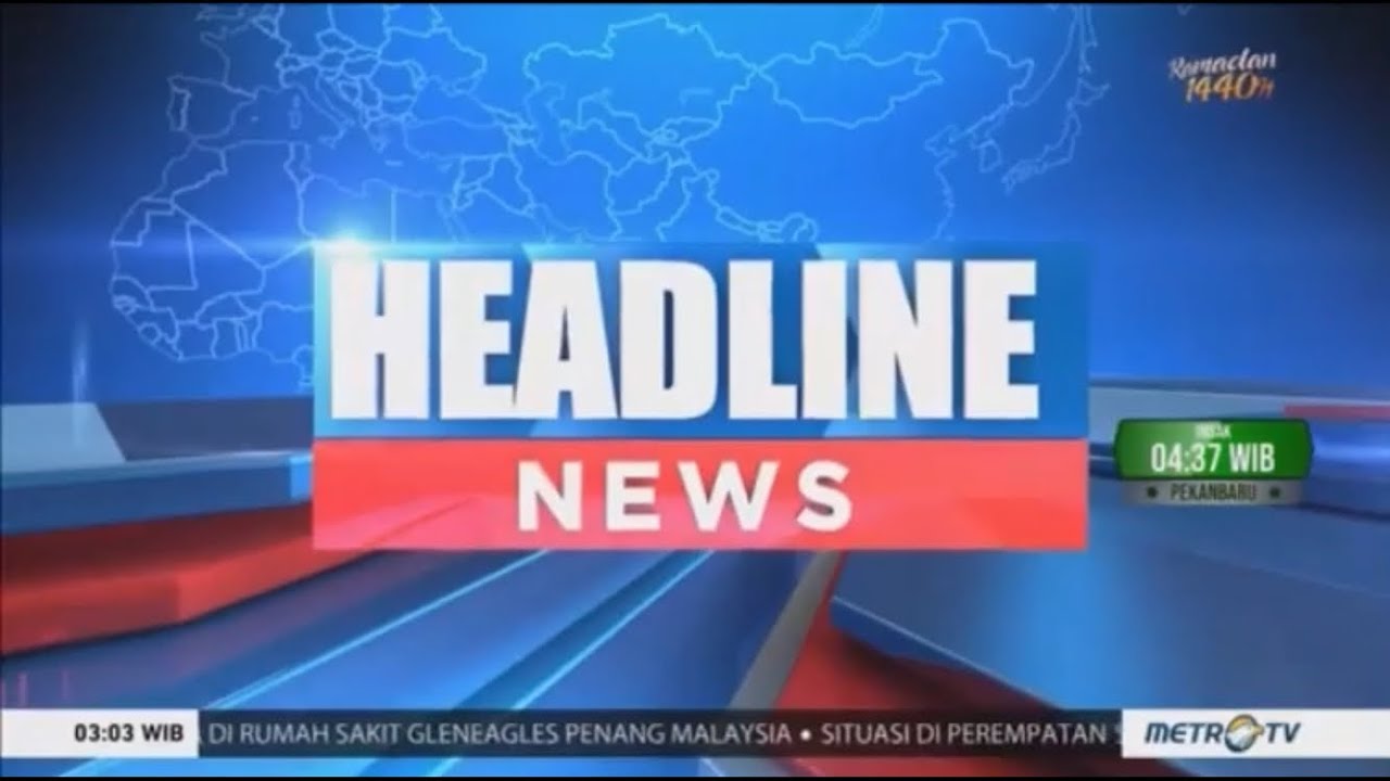 obb headline news metro tv (maret-Agustus 2019)