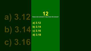 What is the value of π (pi) rounded to two decimal places