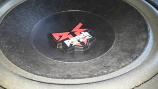 Rockford Fosgate Punch xlc 12 inch subwoofer excursion test !