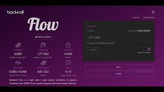 Bankroll Flow Tutorial - Day 1 - Dec.  27th, 2020