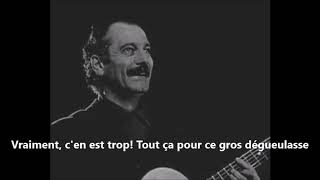 Le bistrot - Georges Brassens - soustitres