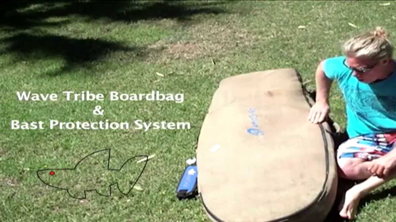Wave Tribe Boardbag & Bast Rail Protection System