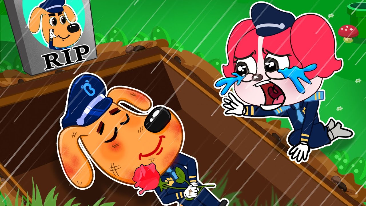 NO WAY! R.I.P Sheriff Labrador?! PAPILLON IS so SAD | VERY SAD STORY⚡Labrador Cartoon Story