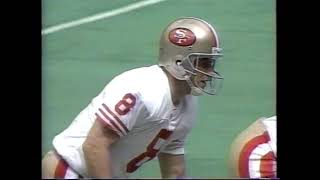 1993   49ers  at  Steelers   Week 1