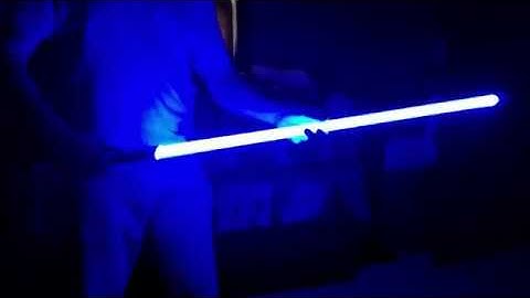 saberforge Disciple custom saber Spark 2 - blue, green, red