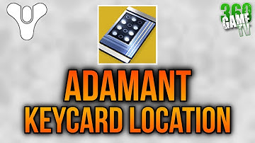 Keycard Adamant Location Guide - Exotic Keycard Tutorial - Exotic Chest Location - Destiny 2