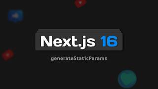 Next.js 16 Full Course #59: generateStaticParams in Next.js | Hindi
