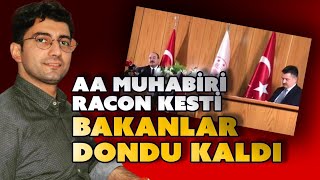 AA muhabiri AKP'li bakanlara Sedat Peker'in Soylu hakkındaki iddiaları sordu, jet hızıyla kovuldu!