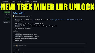 Testing New T-Rex Miner LHR Unlock With My RTX 3060 LHR V2!