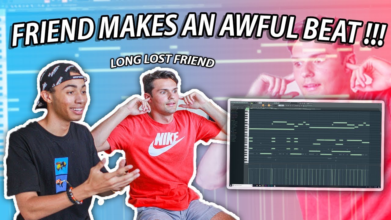 IT'S SO BAD | Long Lost Friend Cooks Up AWFUL Beat From Scratch!!!