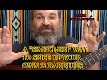 How To Add Originality To A 12 Bar Blues.  Guitar Fundamentals.  Take Advantage Of The Turnaround.