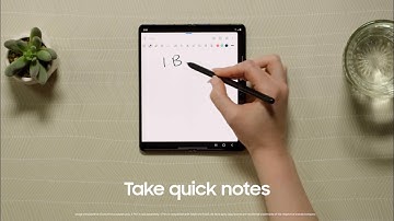 Galaxy Z Fold4: Work smarter with the S Pen | Samsung