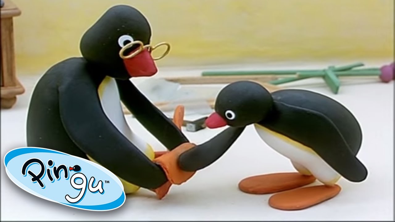 ⁣Pingu Helps His Dad! @Pingu - Official Channel | Cartoons for Kids