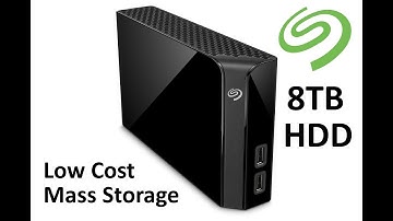 8TB Seagate Backup Plus Hub unboxing