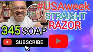 USA WEEK 🇺🇸SHAVE OF THE DAY: 345SOAP
