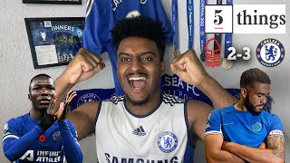 Caicedo Needs RESPECT ! | 5 Things We Learned From Nottingham Forest 2-3 Chelsea @carefreelewisg