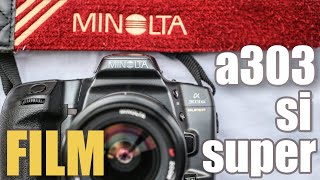 【フィルムカメラ・作例あり】ジャンクコーナーの王 MINOLTA a303si SUPER は侮れない性能だった！