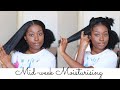 My Healthy Hair Routine | Mid-Week Moisturise and Seal for Dry Hair