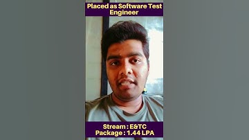 Congratulations Siddhesh Placed as Software Test Engineer | 100% Placement assistance | QSpiders