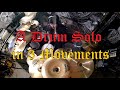 A DRUM SOLO IN 3 MOVEMENTS