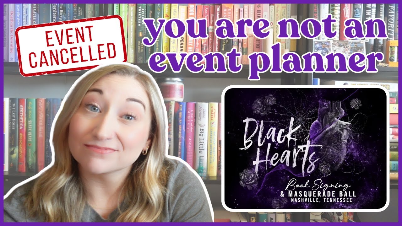Black Hearts Book Signing was Destined to FAIL 🖤🚫
