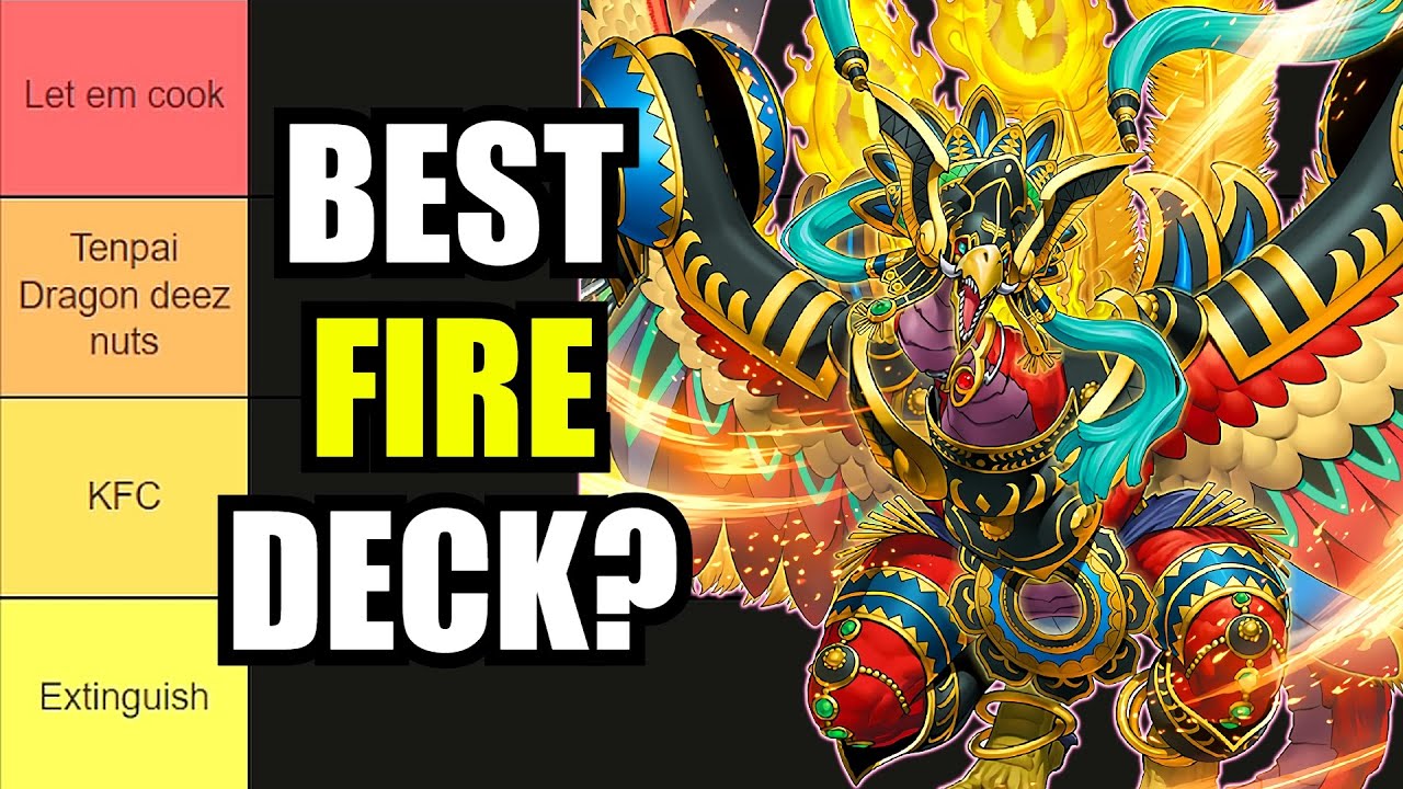 Yu-Gi-Oh! Best Fire Decks Tier List!