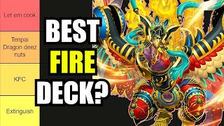 Yu-Gi-Oh! Best Fire Decks Tier List!