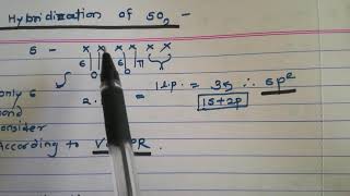 Trick🤔 to find out hybridization of So2 | by Swapnali mam