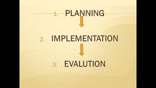 PARENT EDUCATION PROGRAM