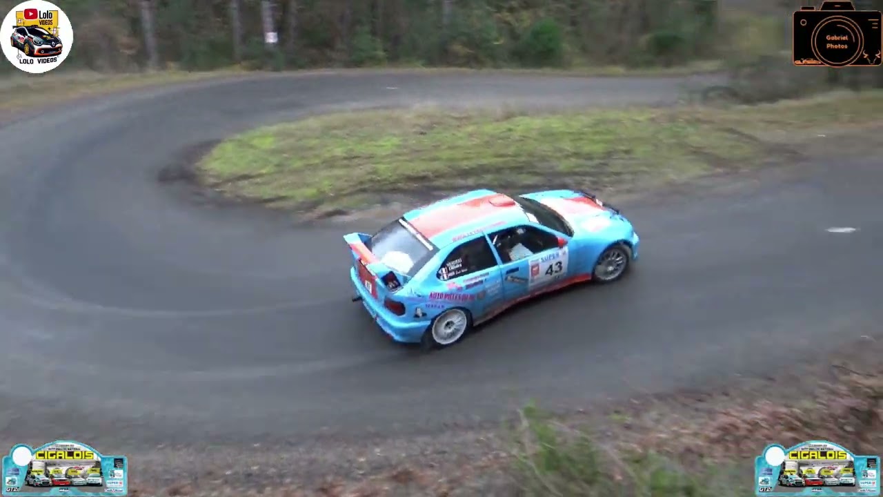 41 ème Rallye Cigalois 2024 - 043 - RIZO Jose-marie - MENDRAS Olivier - BMW 318