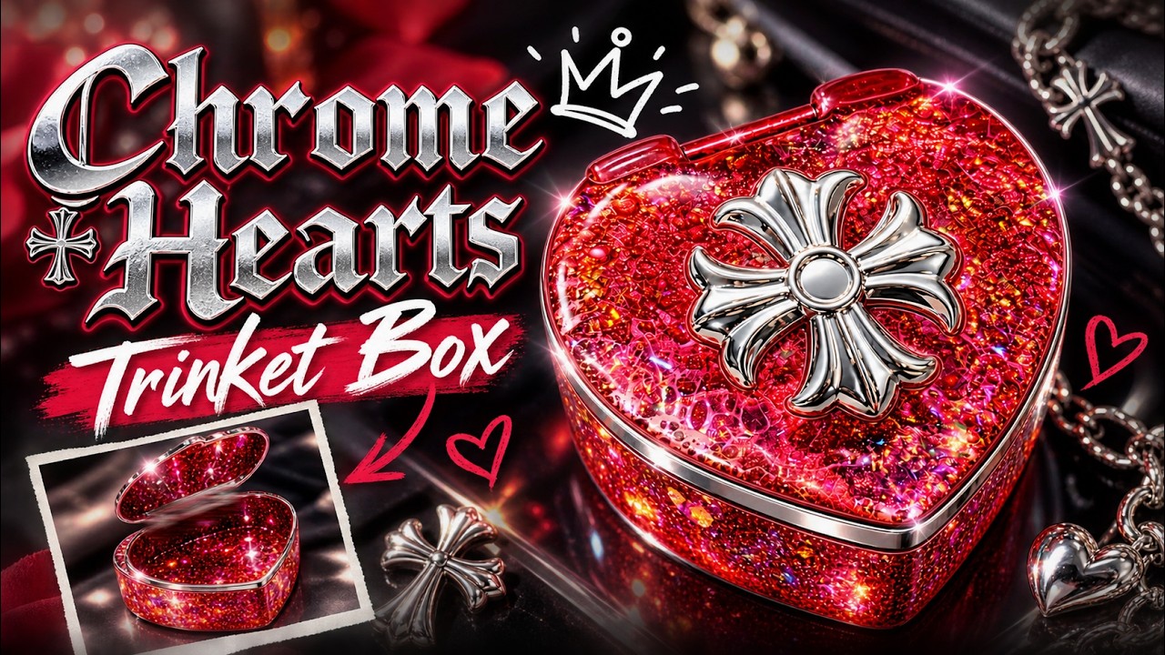 Not Quite as Planned… But We Love It │ Chrome Hearts Trinket Box