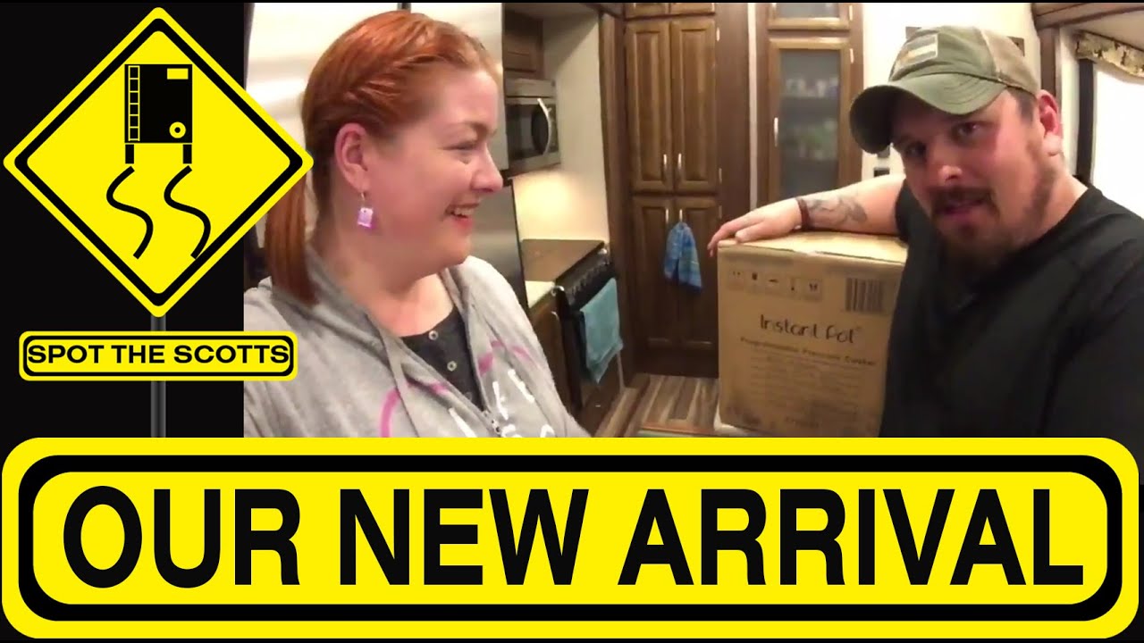 SpotTheScotts: Unboxing the INSTANT POT! ~ Let the RV Cooking Begin! {