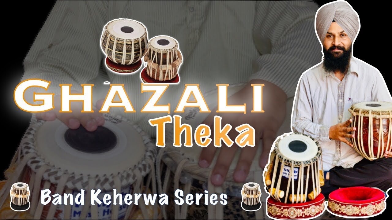 GHAZALI THEKA TUTORIAL 😍 | BAND KEHERWA SERIES | ONLINE CLASSES AT (+91)8580844863