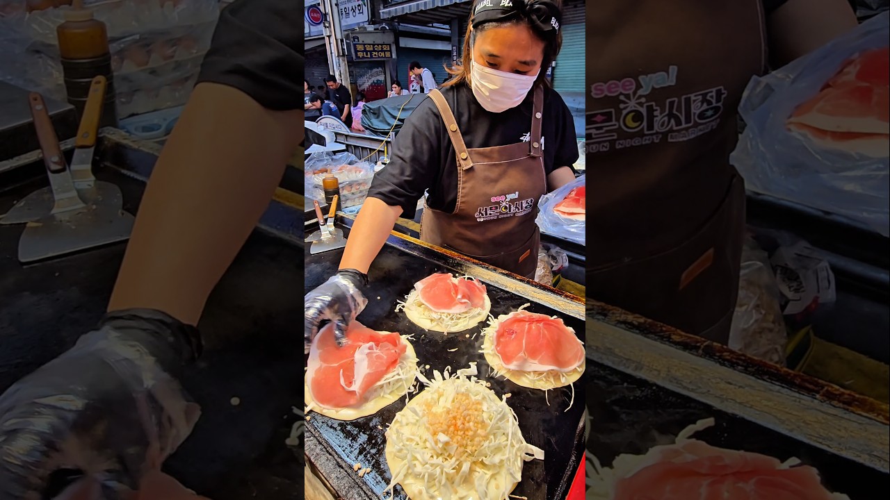 Korean Street Food | Ultimate Egg Okonomiyaki Wrap – Crispy, Cheesy & Irresistible 