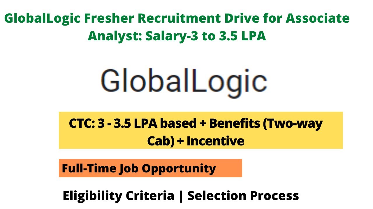 GlobalLogic Hiring Associate Analyst Batch 2019 2023 Any Graduate Can globallogic-hiring-associate-analyst-batch-2019-2023-any-graduate-can